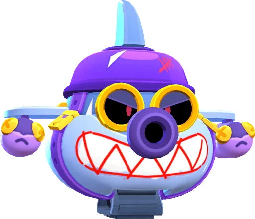 Shark Tank - Rare skin in Brawl Stars