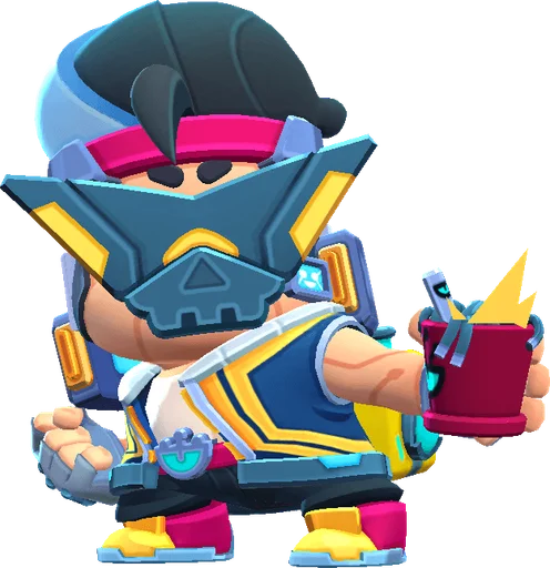 Cyberpunk - Epic skin in Brawl Stars