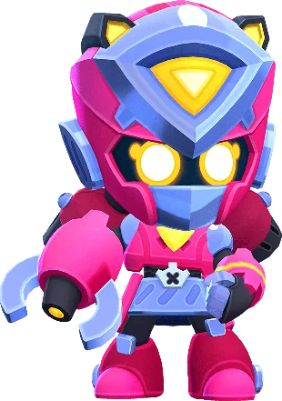 Bubblegum Mecha - Legendary skin in Brawl Stars