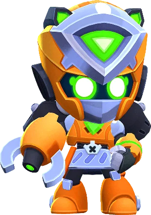 Shining Mecha - Legendary skin in Brawl Stars