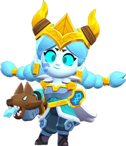 Skadi - Mythic skin in Brawl Stars
