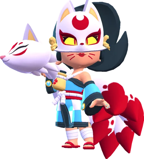 Kitsune - Epic skin in Brawl Stars