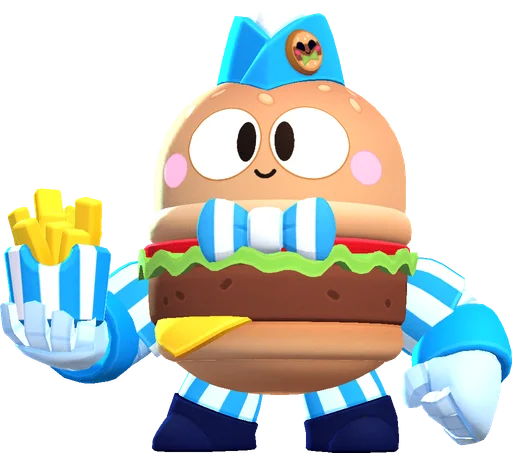 Burger - Super Rare skin in Brawl Stars