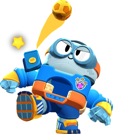 Super Striker - Legendary skin in Brawl Stars