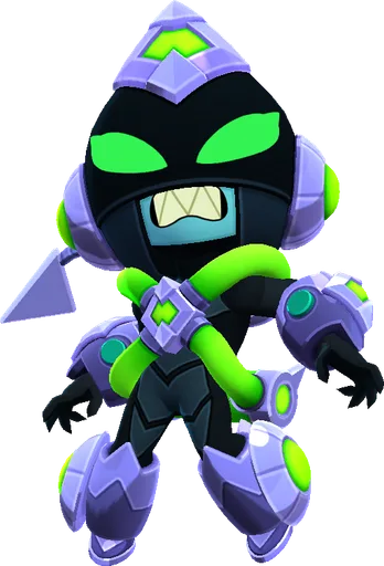Xenomech Max skin in Brawl Stars
