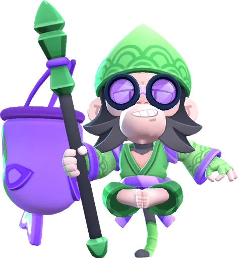 Earth Master - Epic skin in Brawl Stars
