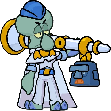 Blue Squidward - Epic skin in Brawl Stars