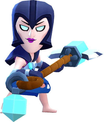 Night Witch - Epic skin in Brawl Stars