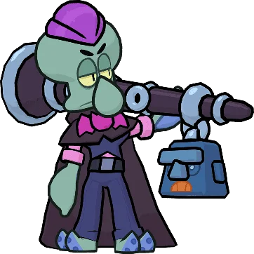 Squidward - Epic skin in Brawl Stars