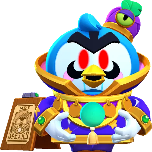 Fortune Teller P skin in Brawl Stars