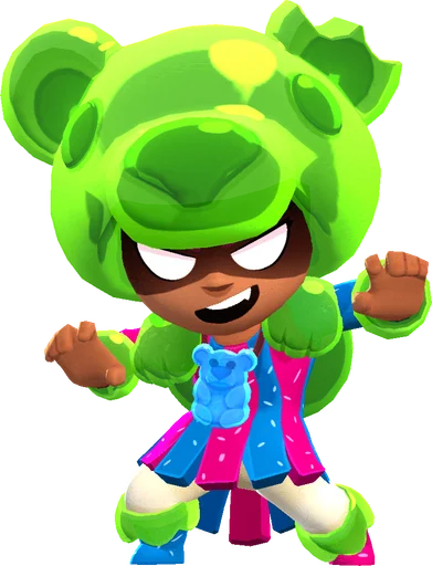 Gummybear - Super Rare skin in Brawl Stars