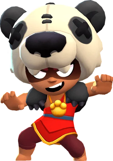 Panda - Rare skin in Brawl Stars