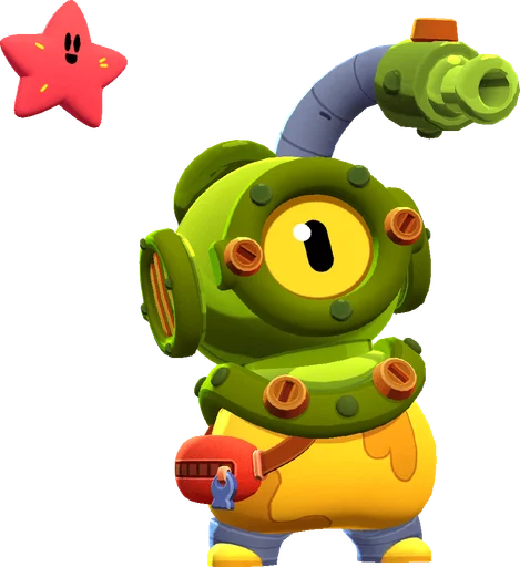Rusty - Rare skin in Brawl Stars