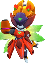 Mecha Rose - Hypercharge skin in Brawl Stars
