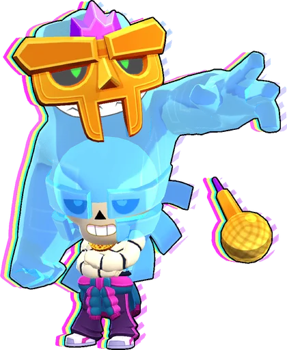 DJ - Hypercharge skin in Brawl Stars