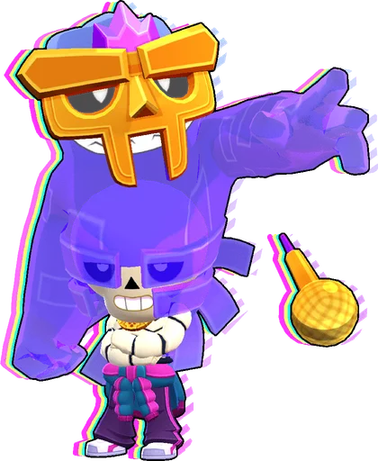 Scratcher - Hypercharge skin in Brawl Stars