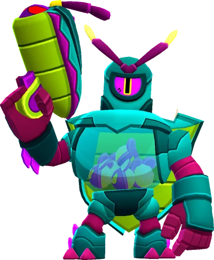 Firefly - Super Rare skin in Brawl Stars