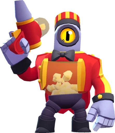 Popcorn - Epic skin in Brawl Stars