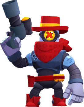 Reloaded Ricochet - Super Rare skin in Brawl Stars