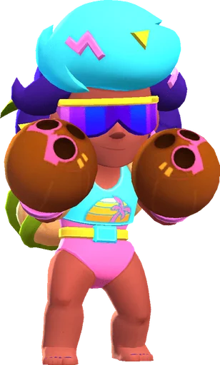 Coco - Epic skin in Brawl Stars