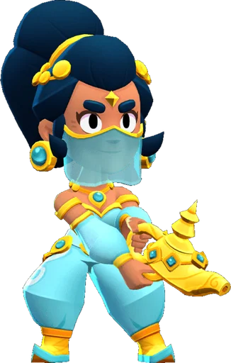 Shelly Dancer Iris - Epic skin in Brawl Stars