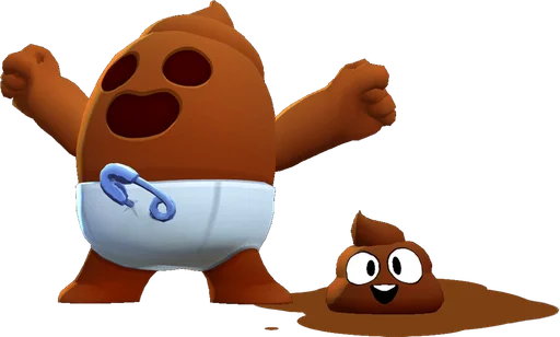 Poop - Mythic skin in Brawl Stars