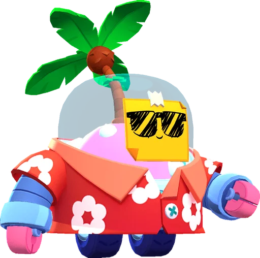Tropical - Rare skin in Brawl Stars