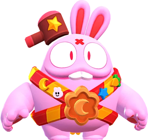 Moon Bunny - Super Rare skin in Brawl Stars