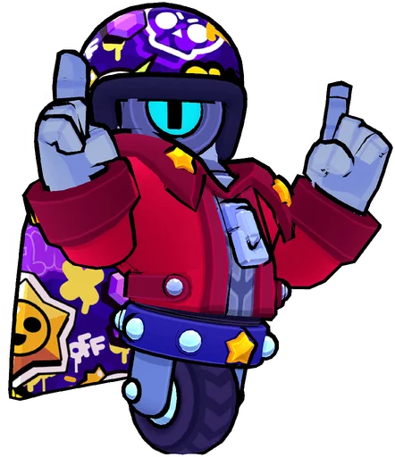 Graffiti - Rare skin in Brawl Stars