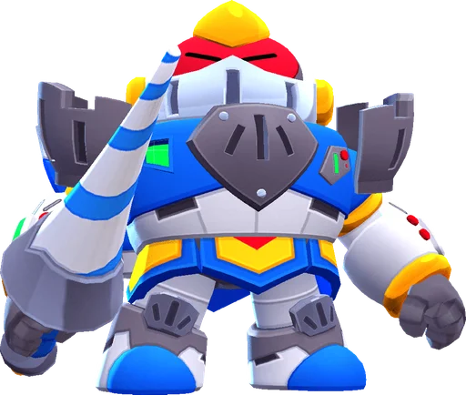 Mecha Paladin - Epic skin in Brawl Stars