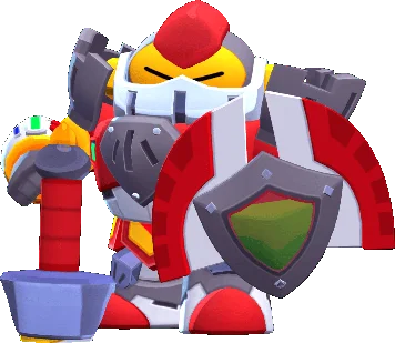Scarlet Paladin - Epic skin in Brawl Stars