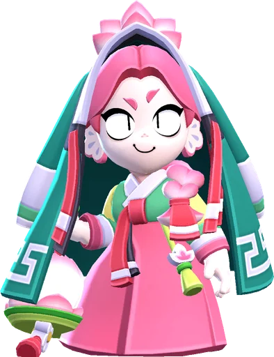 Lunar Lotus - Epic skin in Brawl Stars
