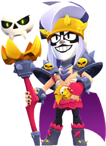 Warlock - Mythic skin in Brawl Stars
